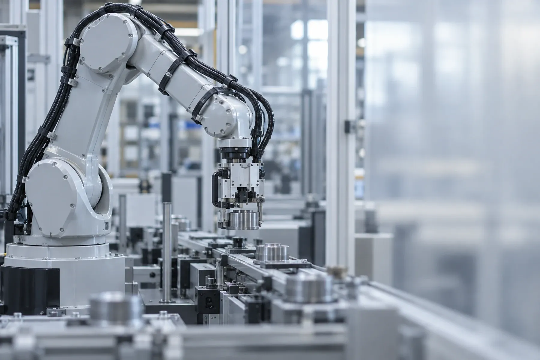 Industrial Automation & Robotics: industry scene (illustration)