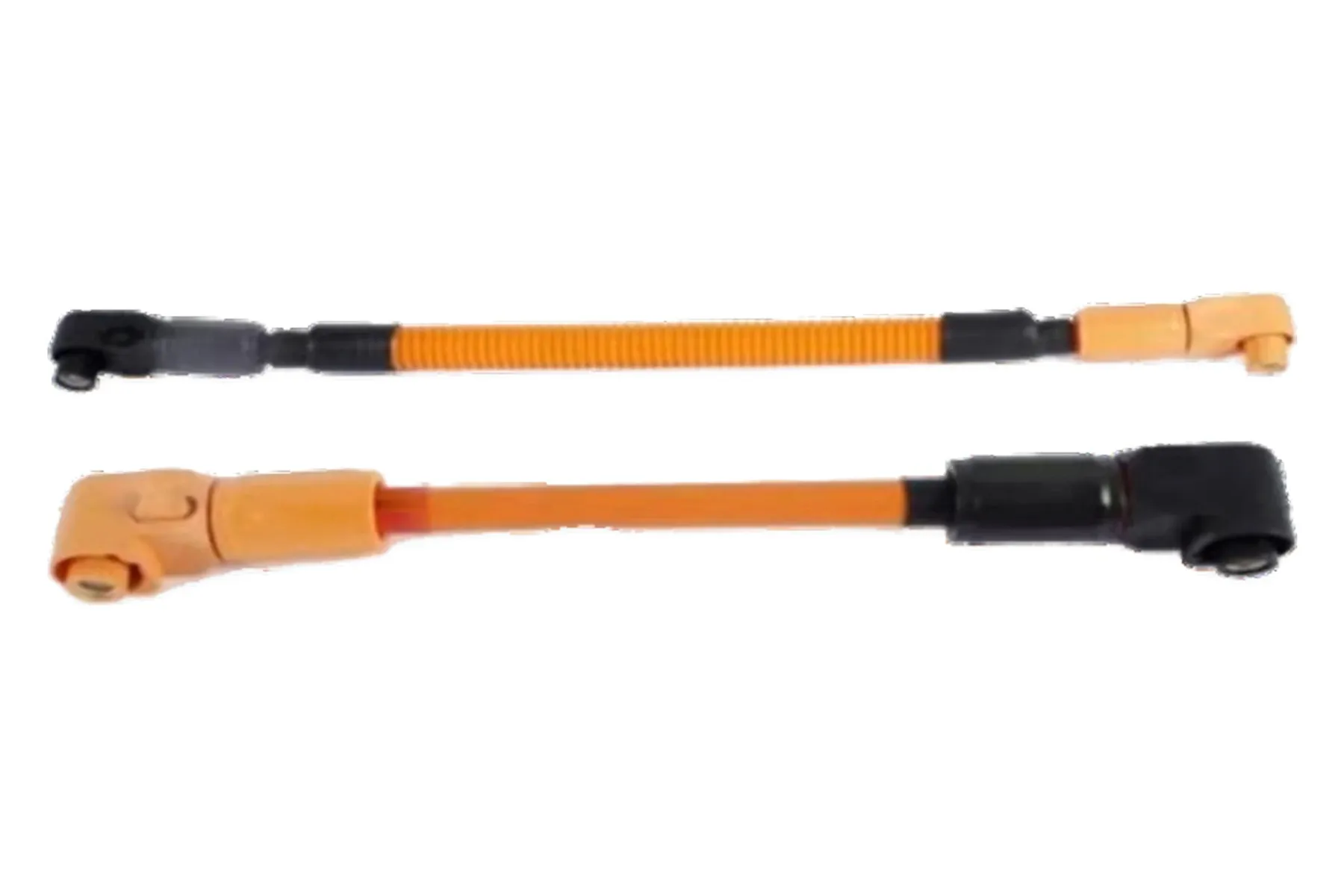 Energy-storage power harness with high-power connectors and orange cable