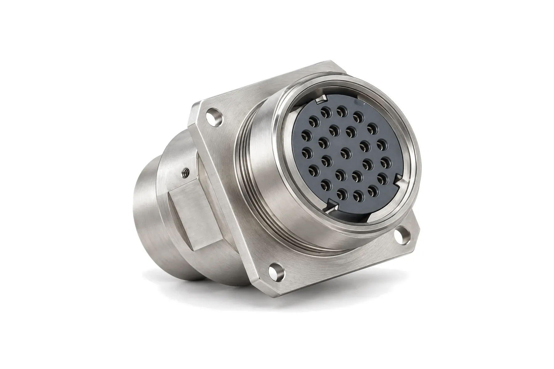 FBG flameproof square-flange receptacle