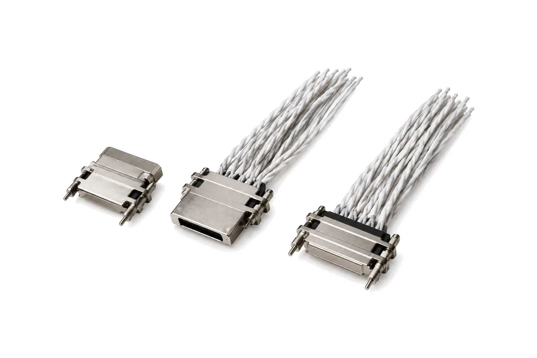 HJ30J high-speed Micro-D connectors in PCB-mount and pre-wired versions