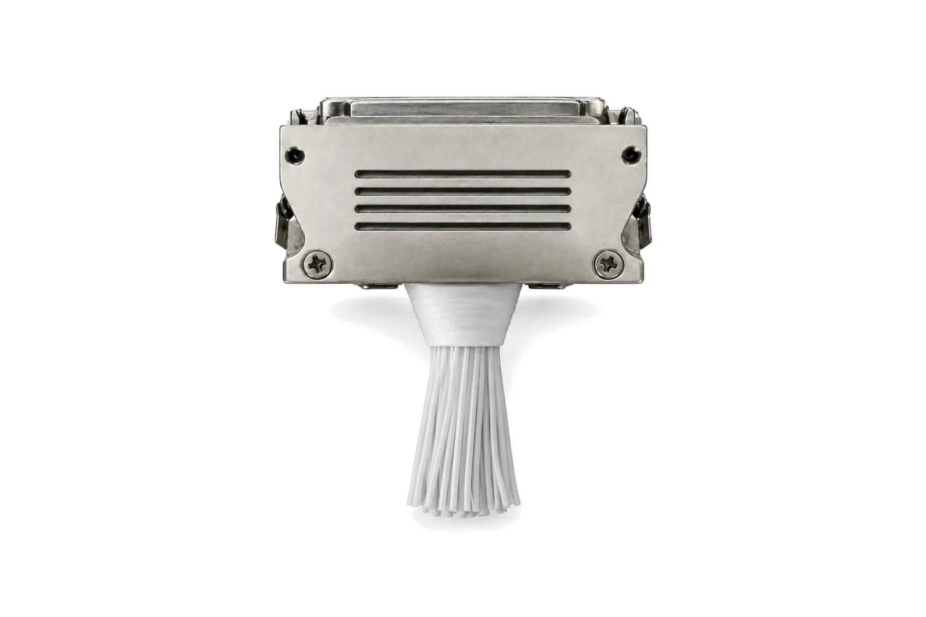 J30J Micro-D plug with metal backshell and wire bundle
