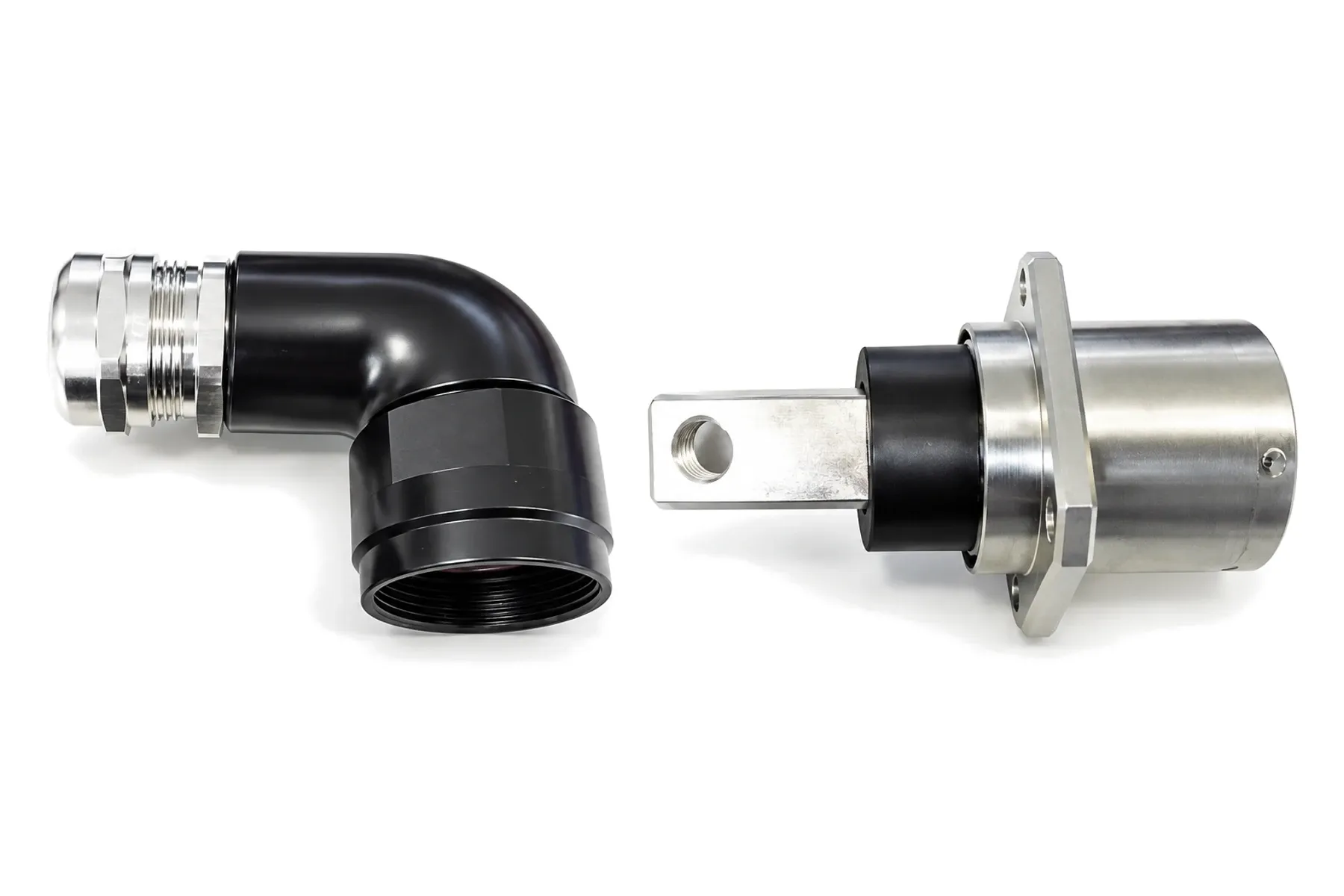 QHK01C 90° single-pole plug and bus-bar receptacle